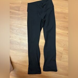 YITTY Classic Black Leggings Flare Size M